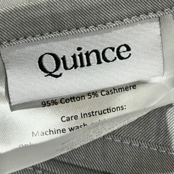New Quince Mongolian Cashmere Cotton Full Sheet Set - Picture 2 of 6